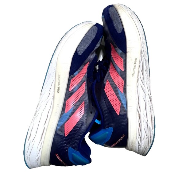 Adidas Adizero Boston 10 Running Race Shoes Indigo Blue Turbo GY0926 Men’s 11 main image 7
